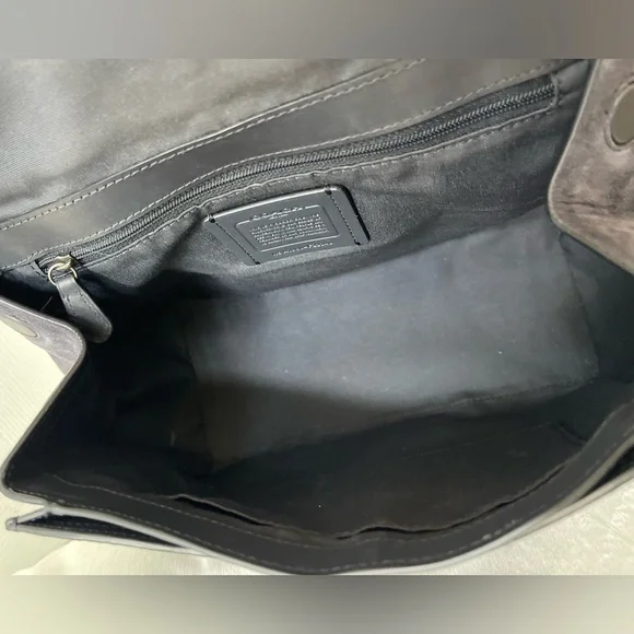 Coach Leather and Suede Bag EUC - Picture 9 of 15